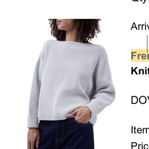 French Connection Millie Mozart Waffle Knit Sweater
